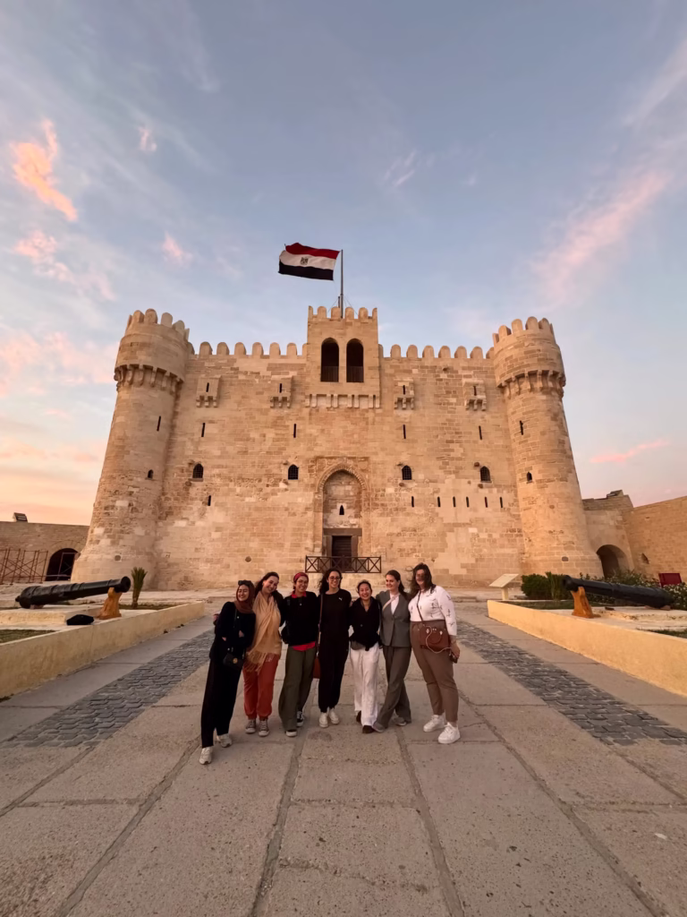 Crossroads group at the Citadel of Qaitbay in Alexandria