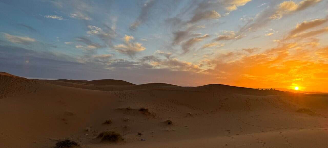 Morocco Desert Sunset